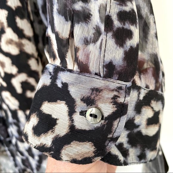 Fever button down shirt with attached camisole - Picture 5 of 14